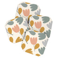 Menina Lisboa Pastel Spring Tulips Coaster Set