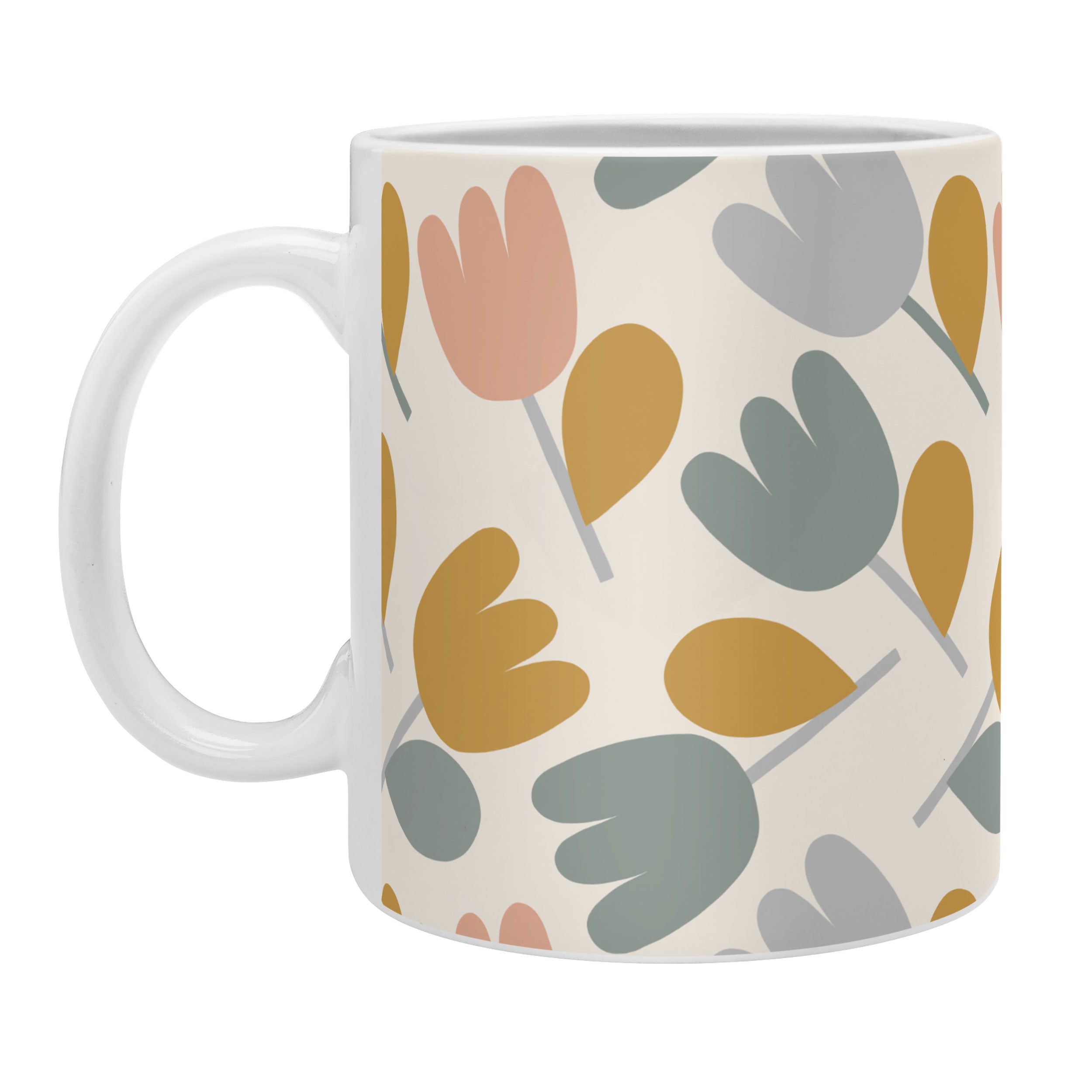 Menina Lisboa Pastel Spring Tulips Coffee Mug