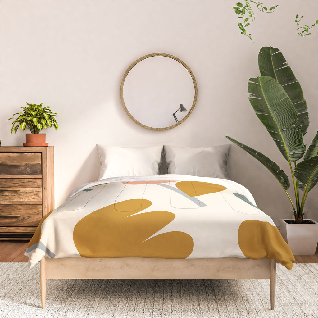 Menina Lisboa Pastel Spring Tulips Comforter