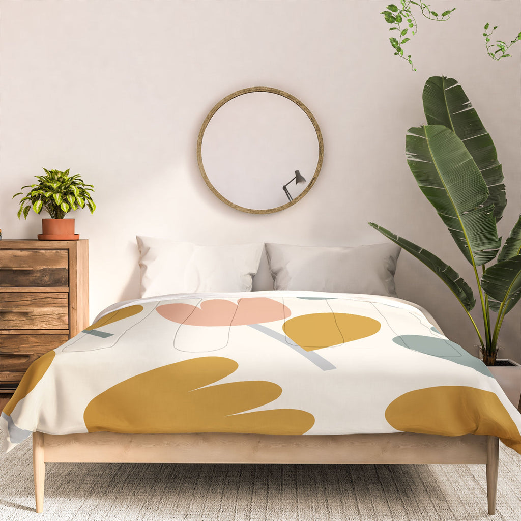Menina Lisboa Pastel Spring Tulips Comforter