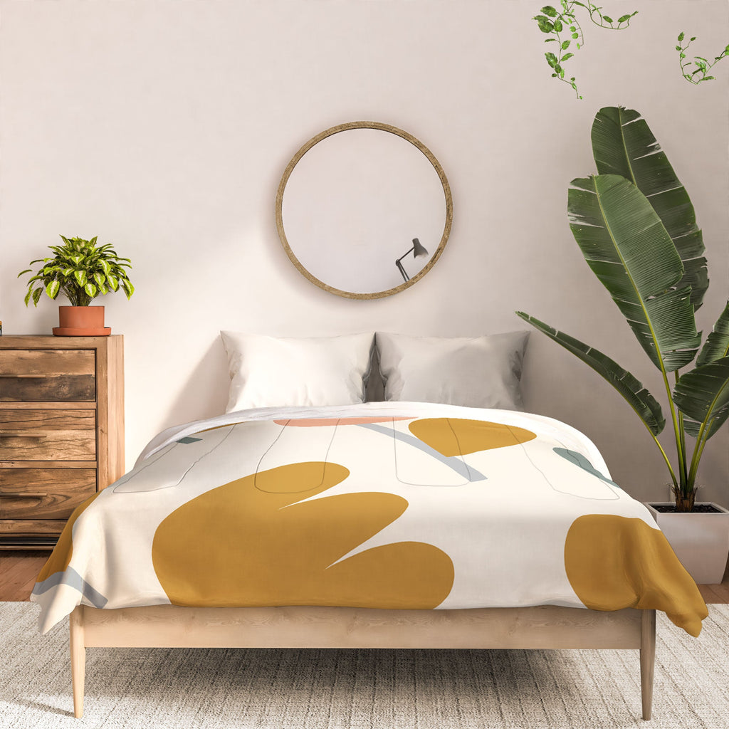 Menina Lisboa Pastel Spring Tulips Comforter