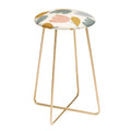 Menina Lisboa Pastel Spring Tulips Counter Stool