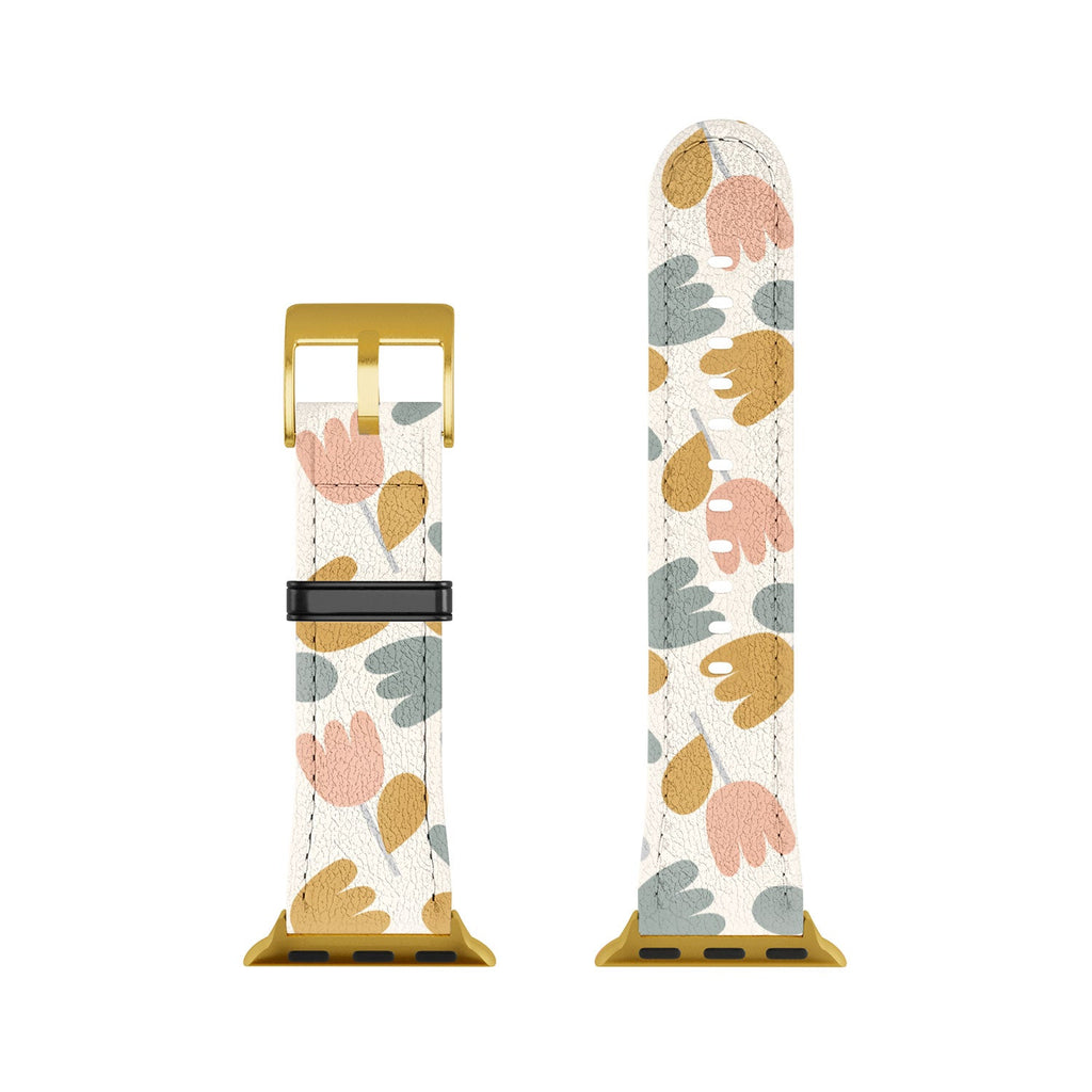 Menina Lisboa Pastel Spring Tulips Apple Watch Band