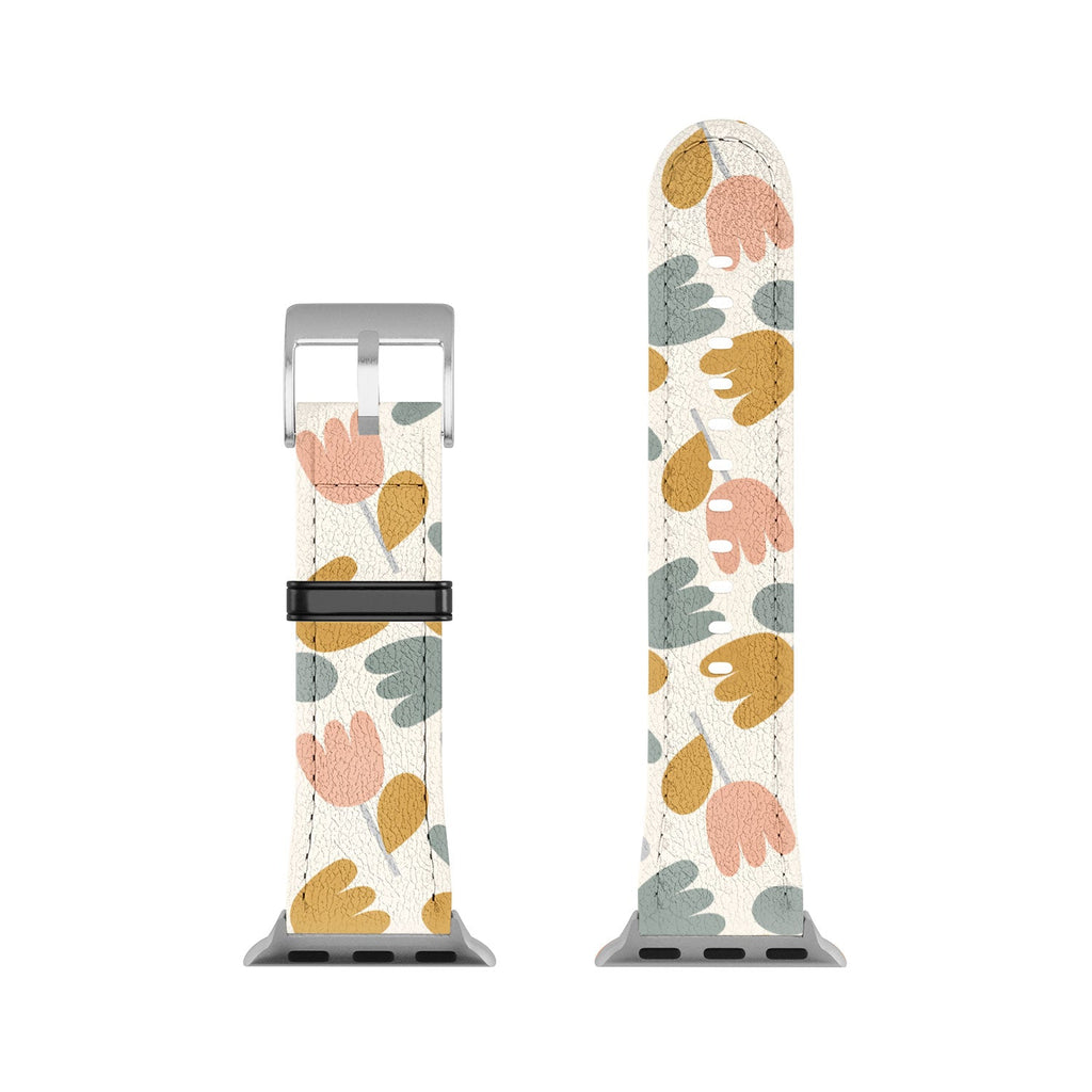 Menina Lisboa Pastel Spring Tulips Apple Watch Band