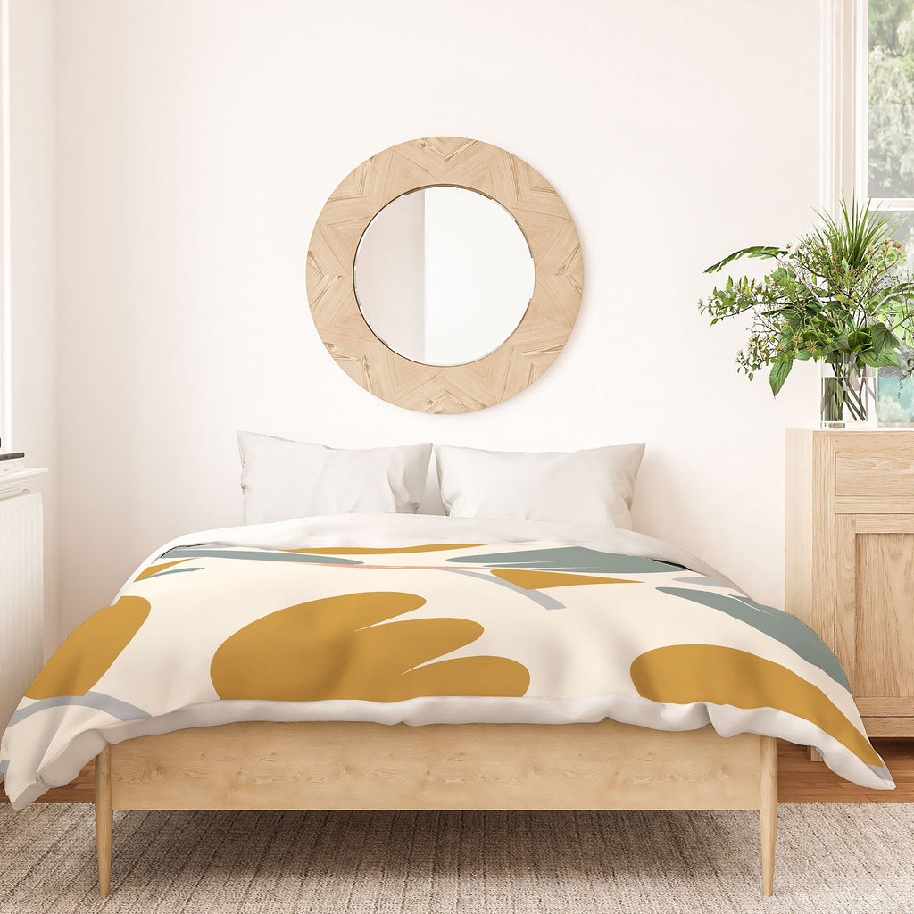 Menina Lisboa Pastel Spring Tulips Duvet Cover
