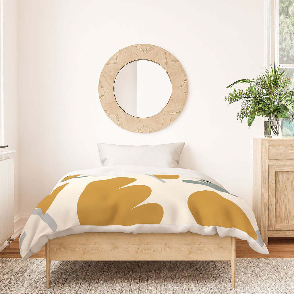 Menina Lisboa Pastel Spring Tulips Duvet Cover