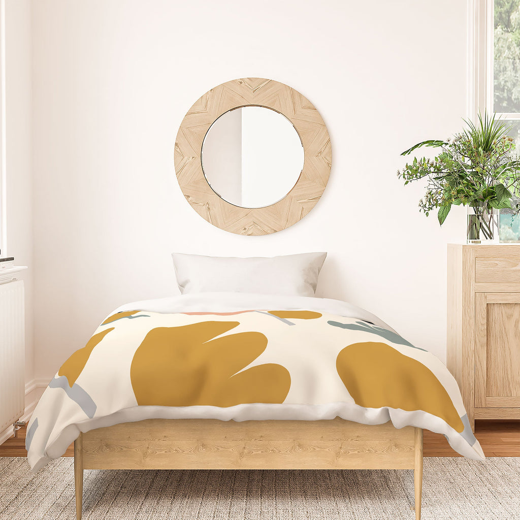 Menina Lisboa Pastel Spring Tulips Duvet Cover