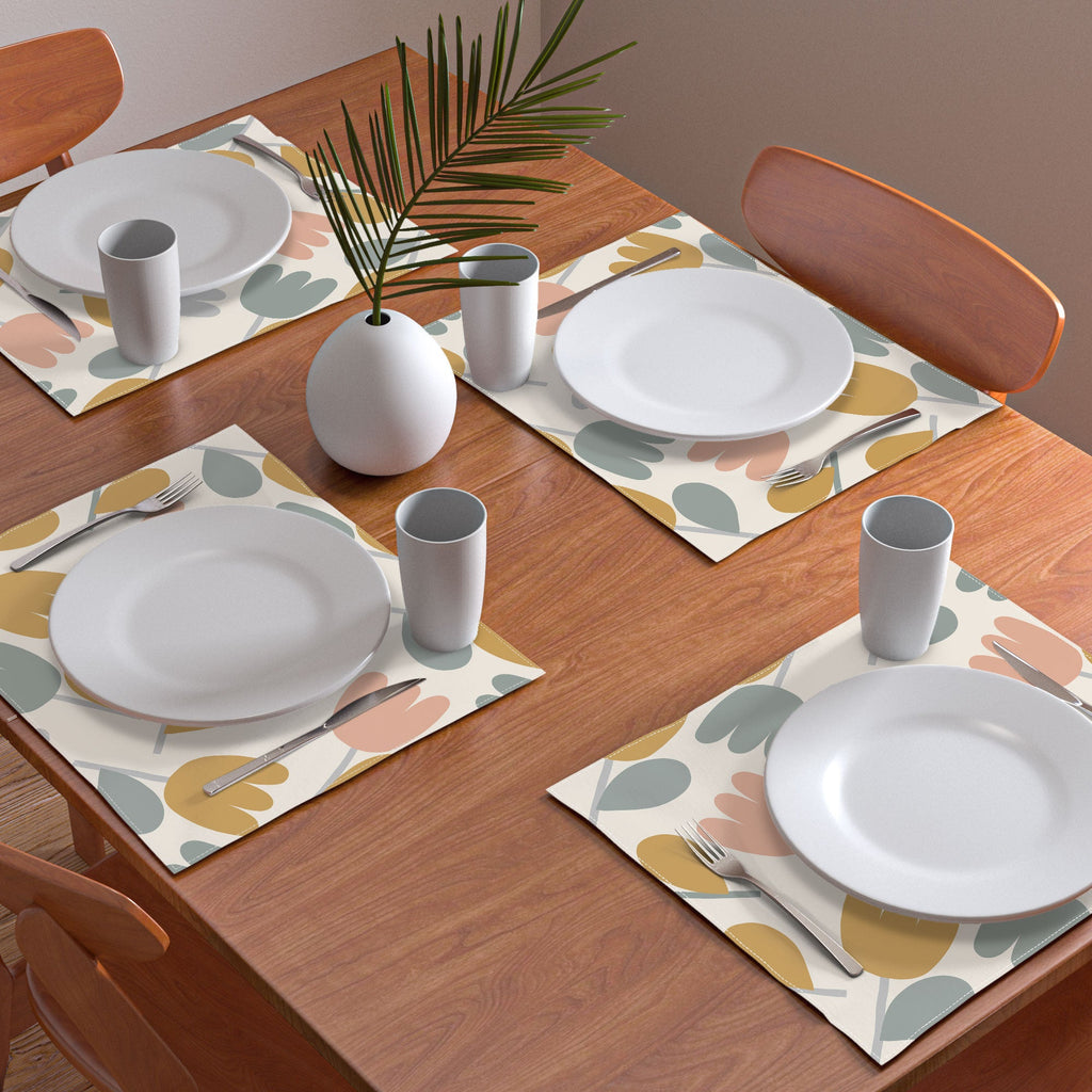 Menina Lisboa Pastel Spring Tulips Placemat