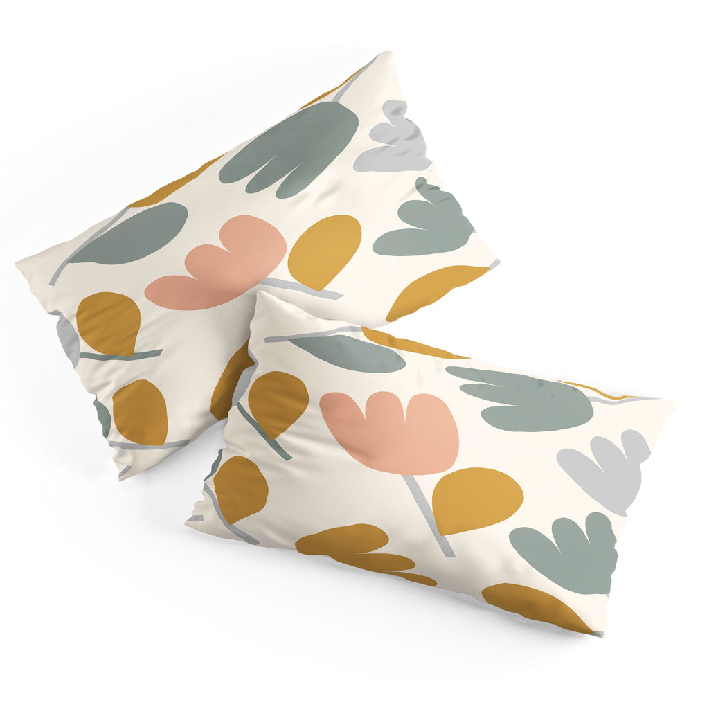 Menina Lisboa Pastel Spring Tulips Pillow Shams