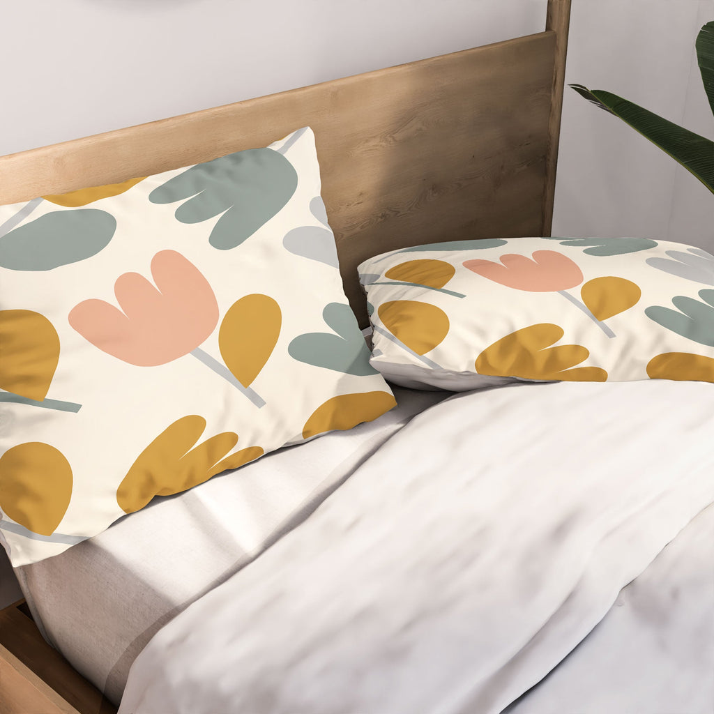Menina Lisboa Pastel Spring Tulips Pillow Shams