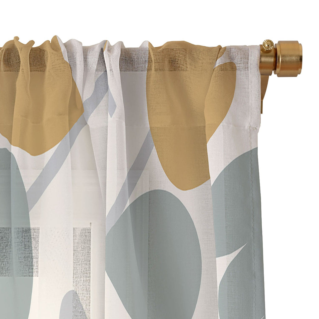 Menina Lisboa Pastel Spring Tulips Sheer Non Repeat