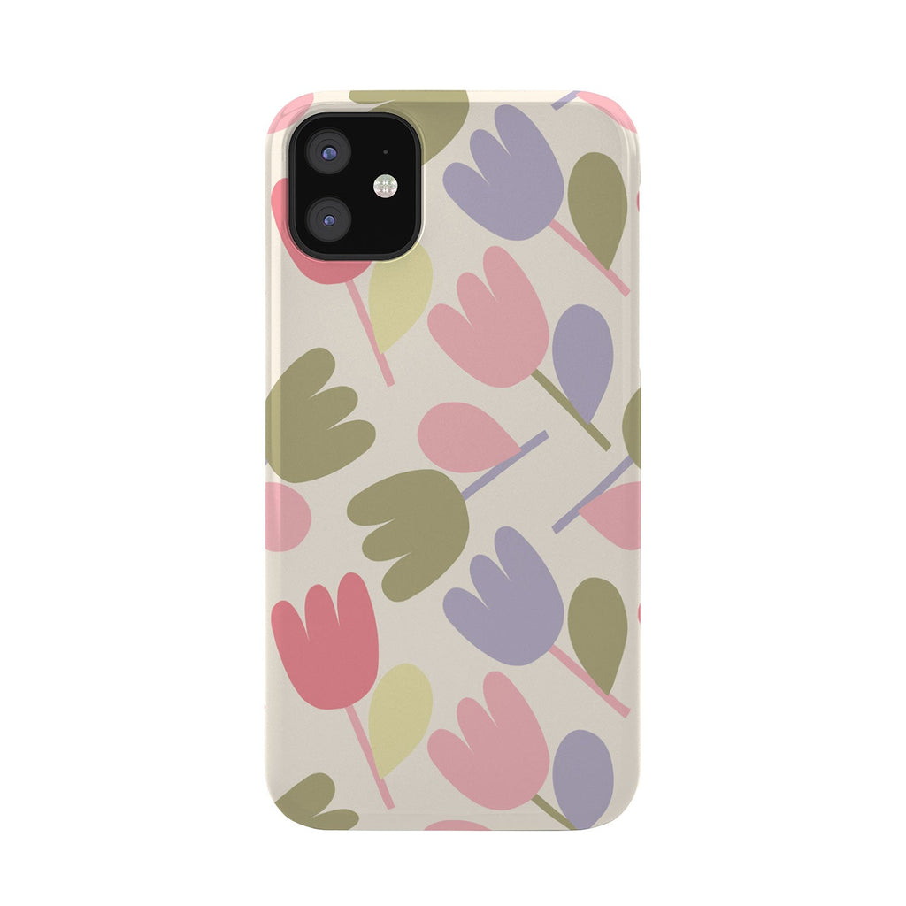 Menina Lisboa Pastel Spring Tulips Phone Case