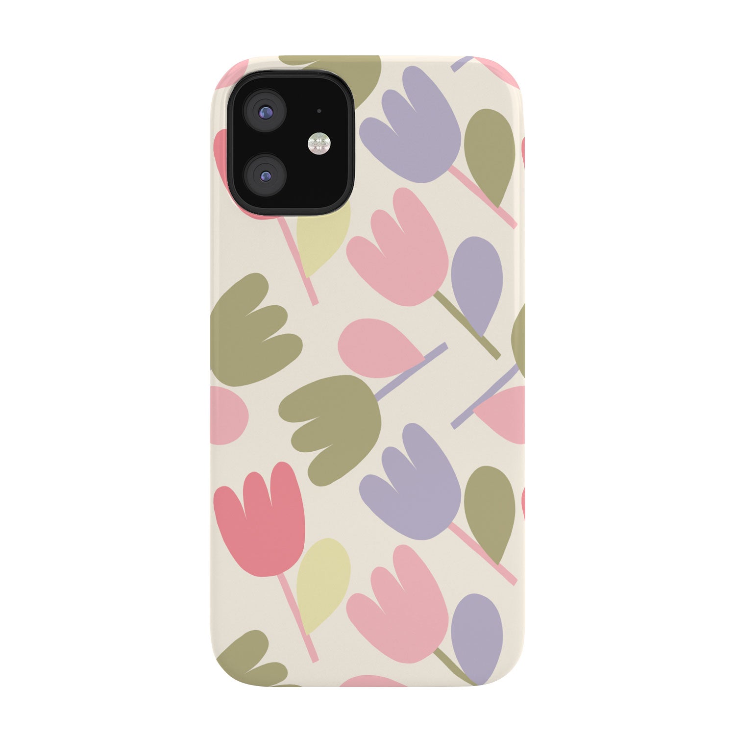 Menina Lisboa Pastel Spring Tulips Phone Case