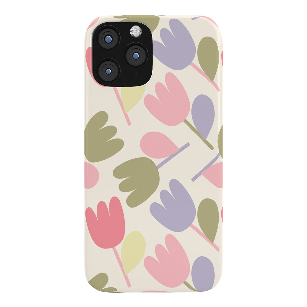 Menina Lisboa Pastel Spring Tulips Phone Case