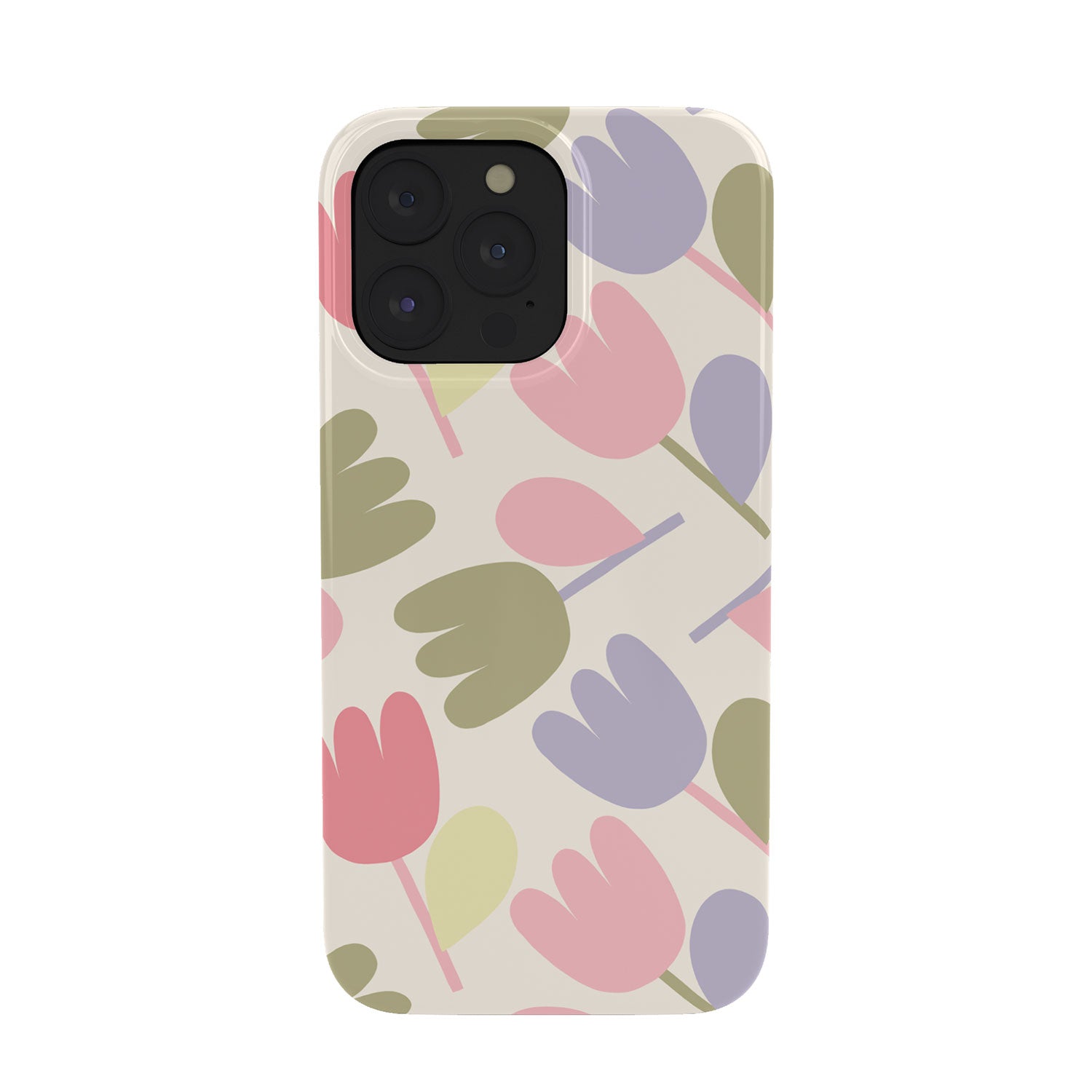 Menina Lisboa Pastel Spring Tulips Phone Case