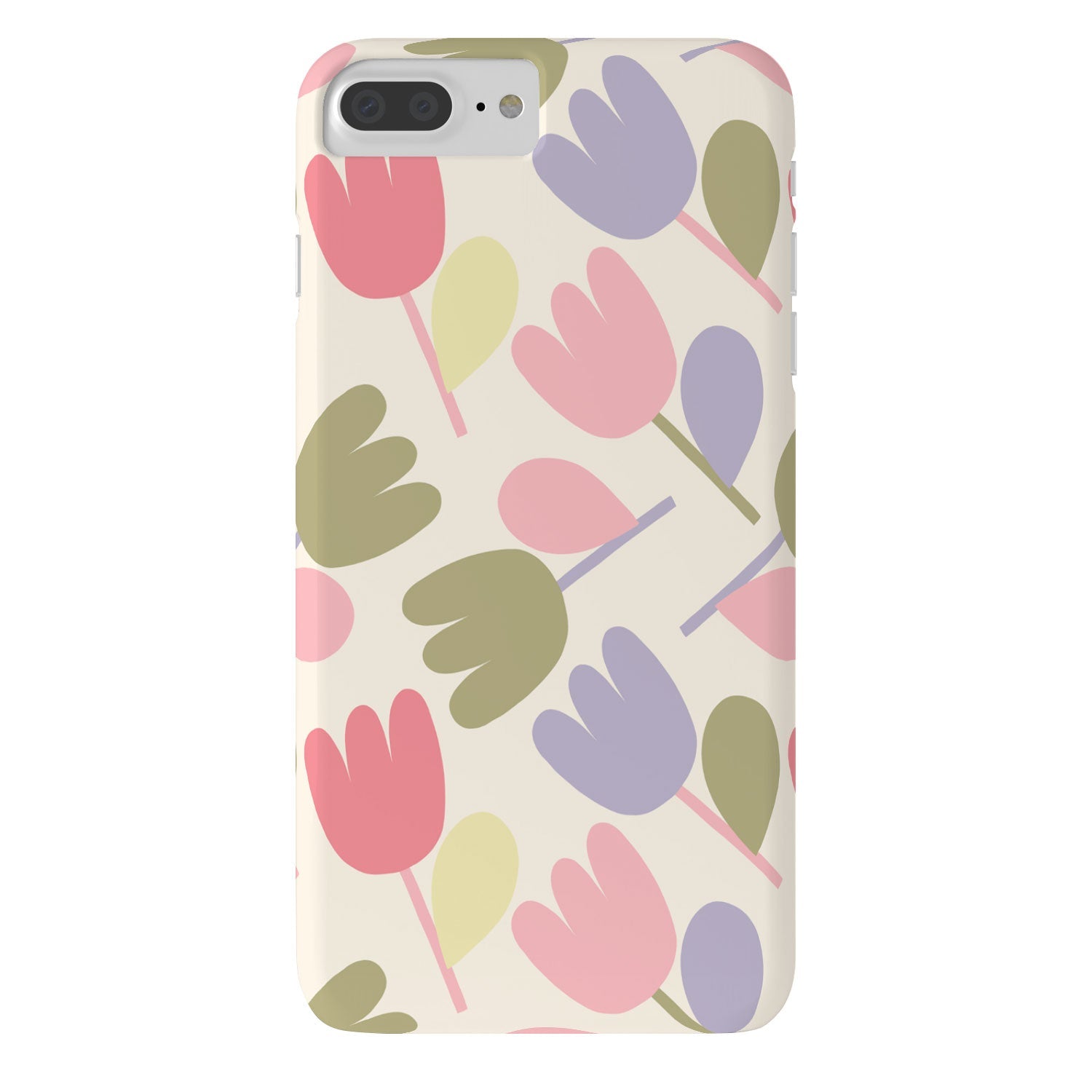 Menina Lisboa Pastel Spring Tulips Phone Case