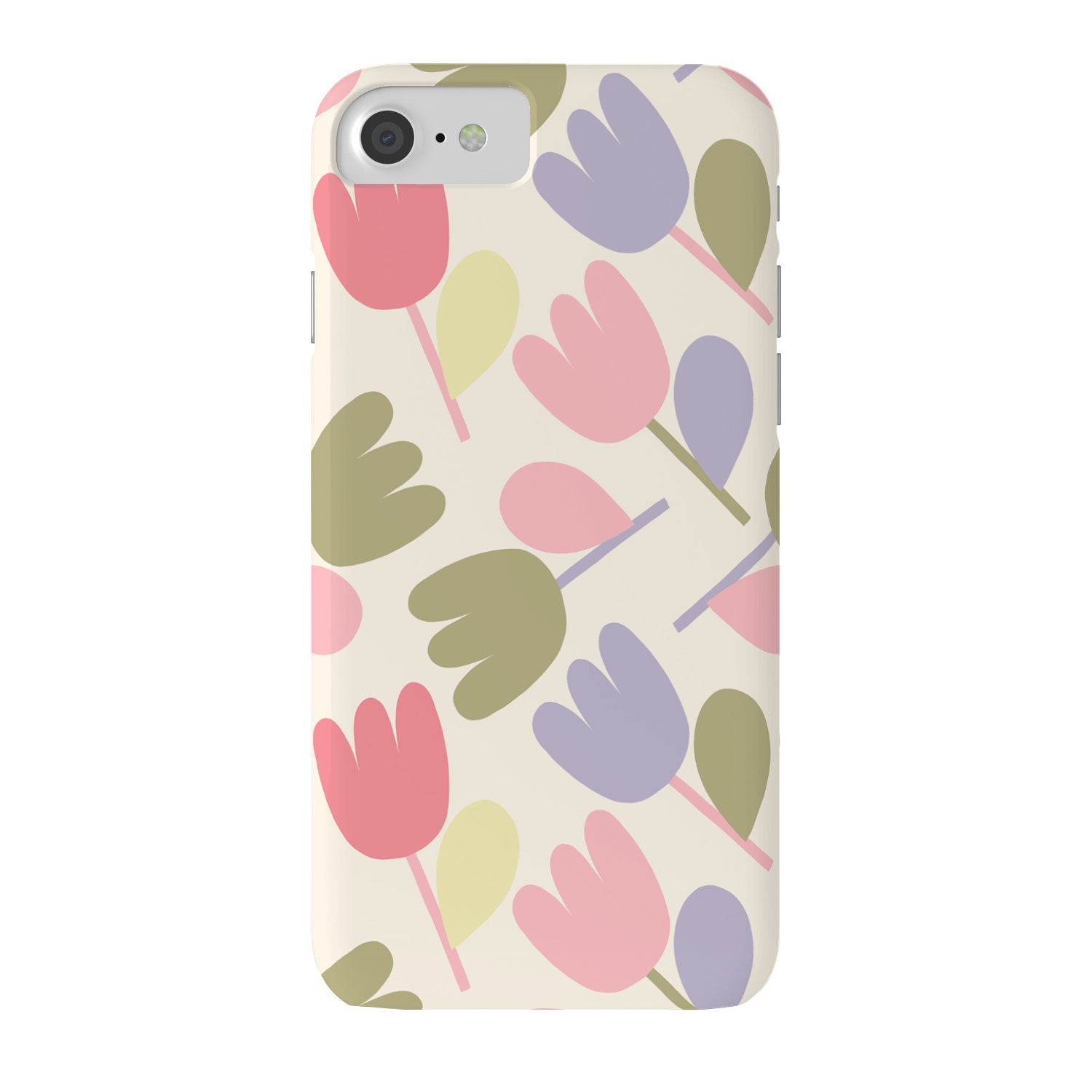Menina Lisboa Pastel Spring Tulips Phone Case