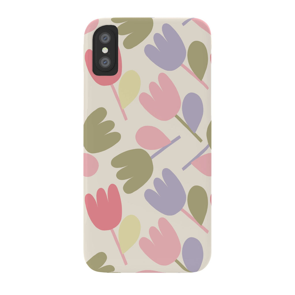 Menina Lisboa Pastel Spring Tulips Phone Case