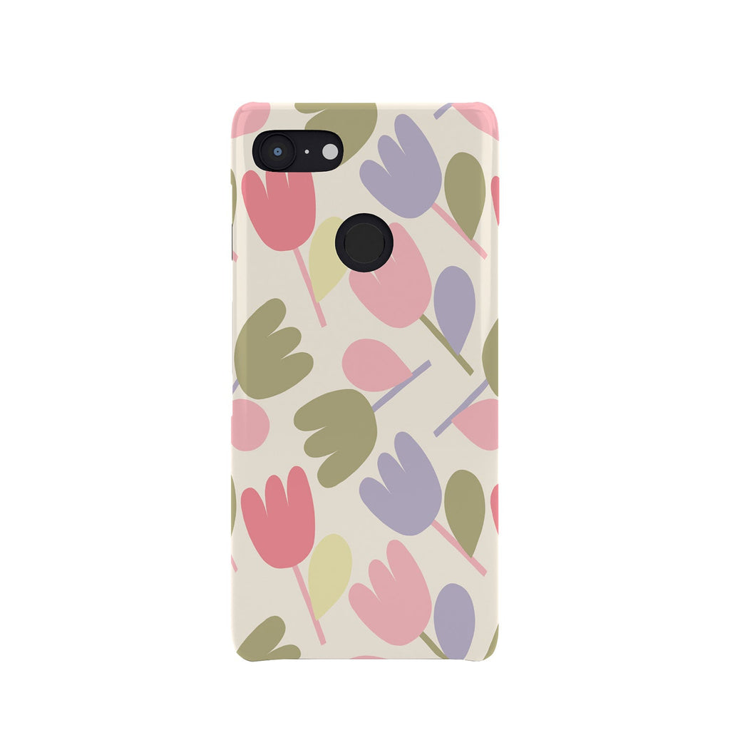 Menina Lisboa Pastel Spring Tulips Phone Case