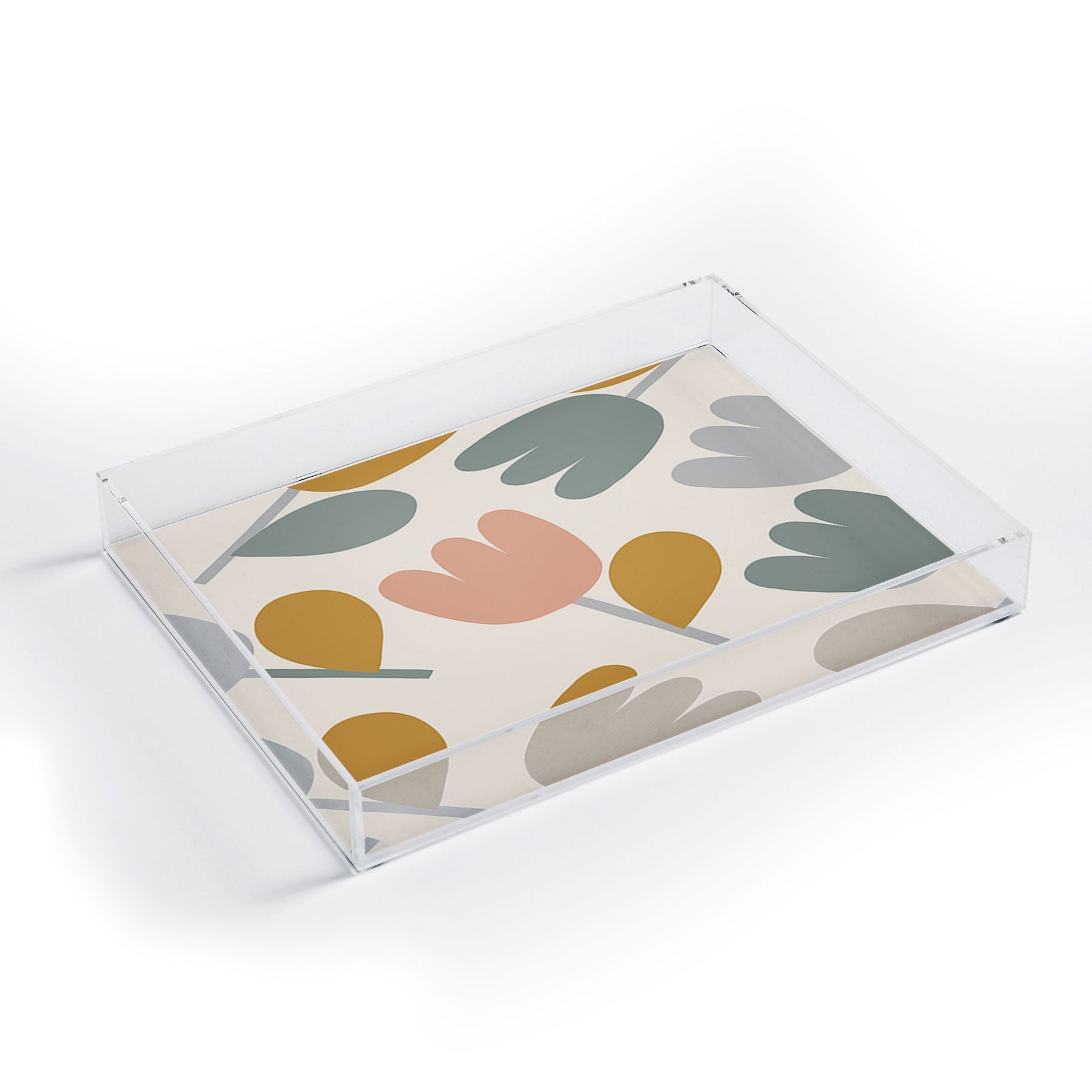 Menina Lisboa Pastel Spring Tulips Acrylic Tray