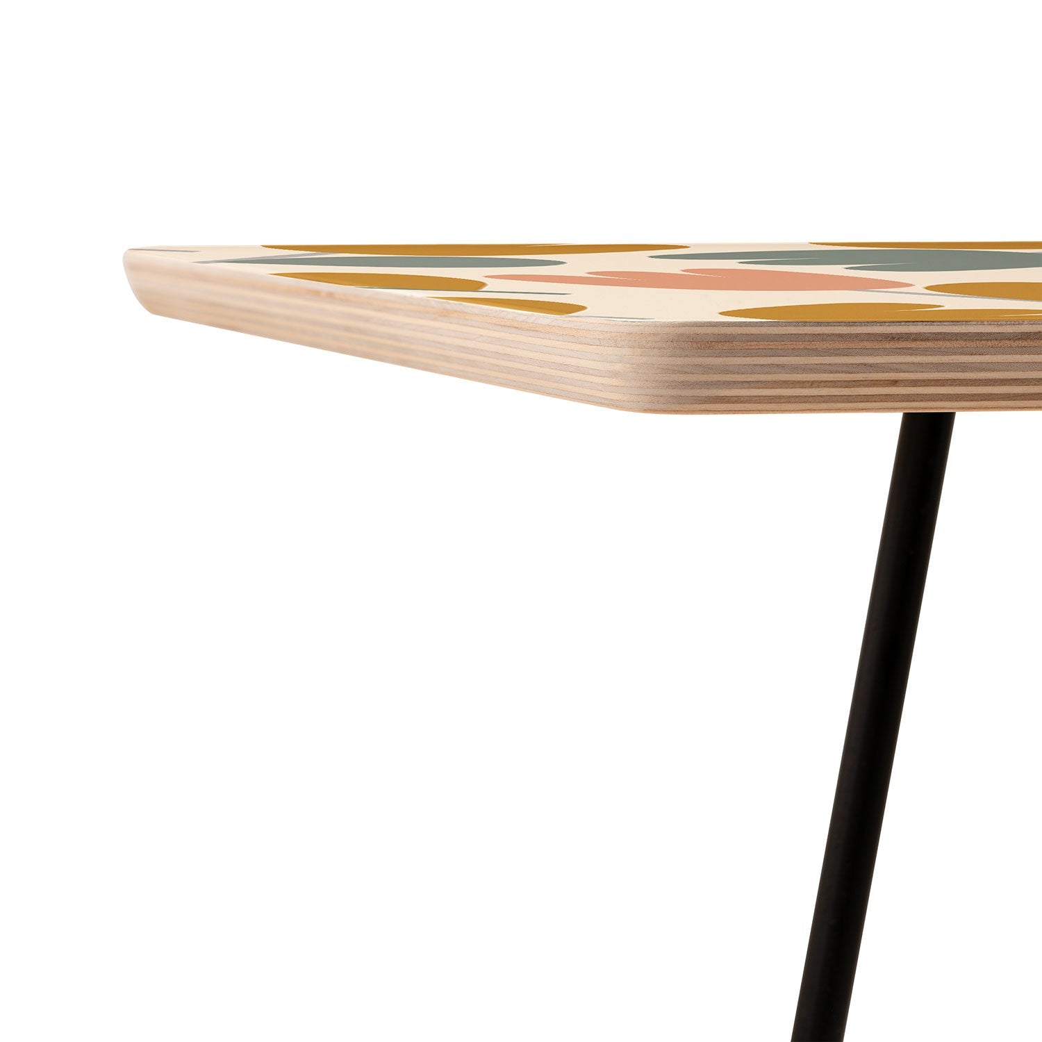 Menina Lisboa Pastel Spring Tulips Side Table