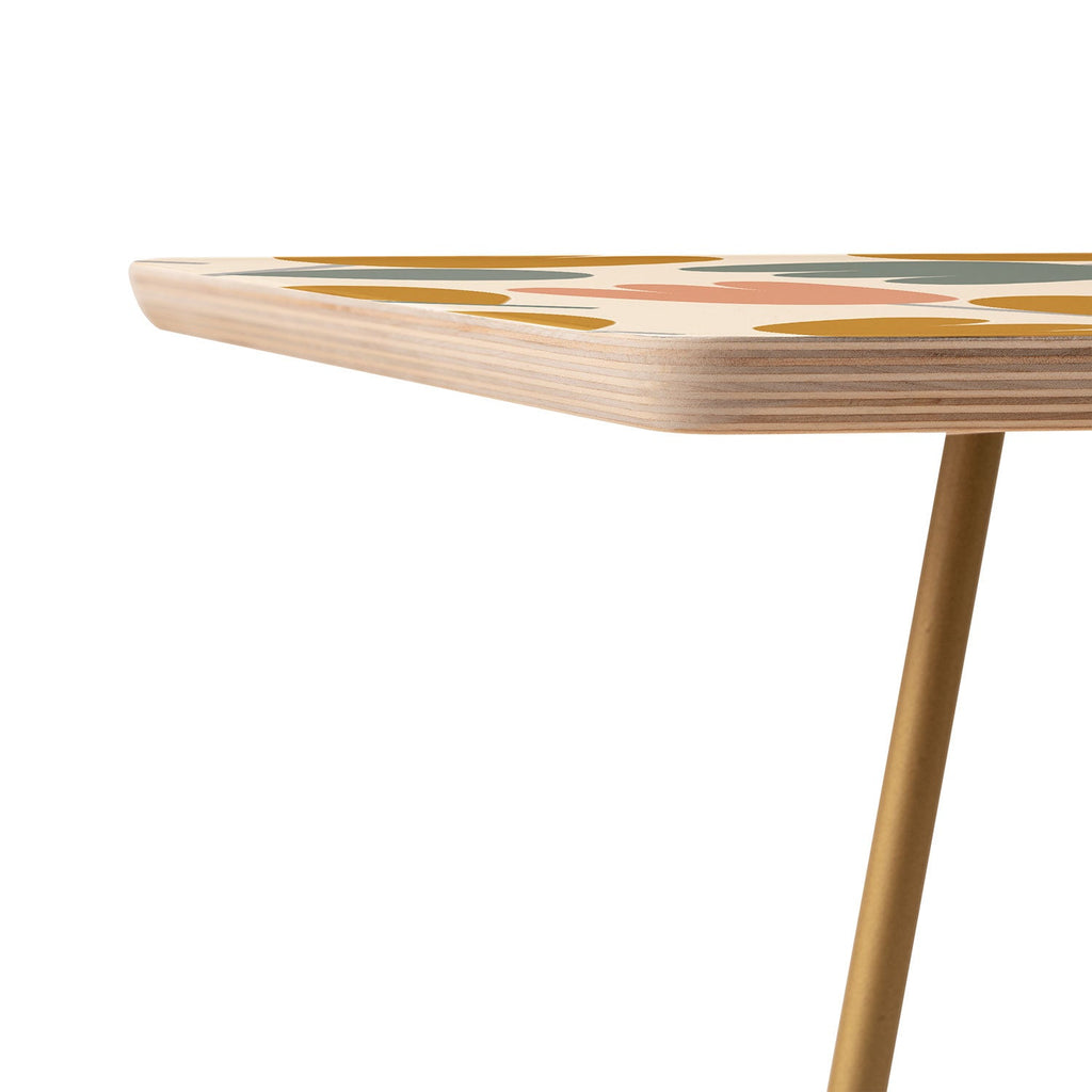 Menina Lisboa Pastel Spring Tulips Side Table