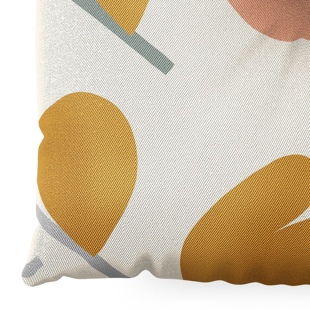 Menina Lisboa Pastel Spring Tulips Floor Pillow Square