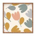 Menina Lisboa Pastel Spring Tulips Square Tray