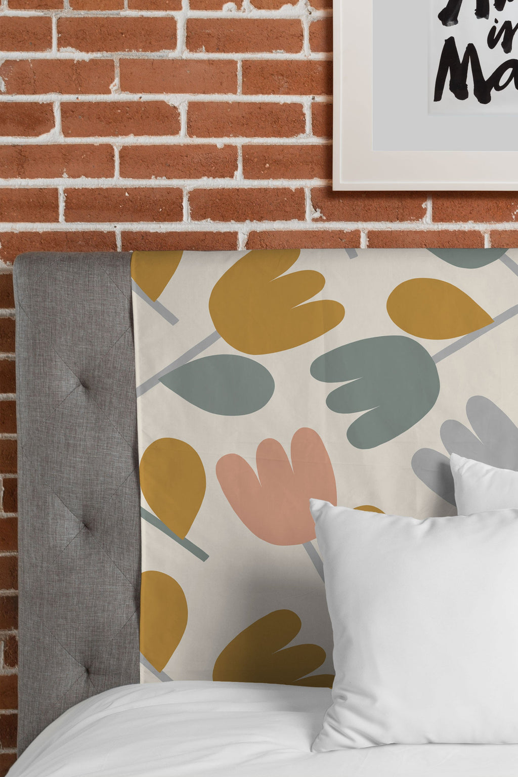 Menina Lisboa Pastel Spring Tulips Tapestry