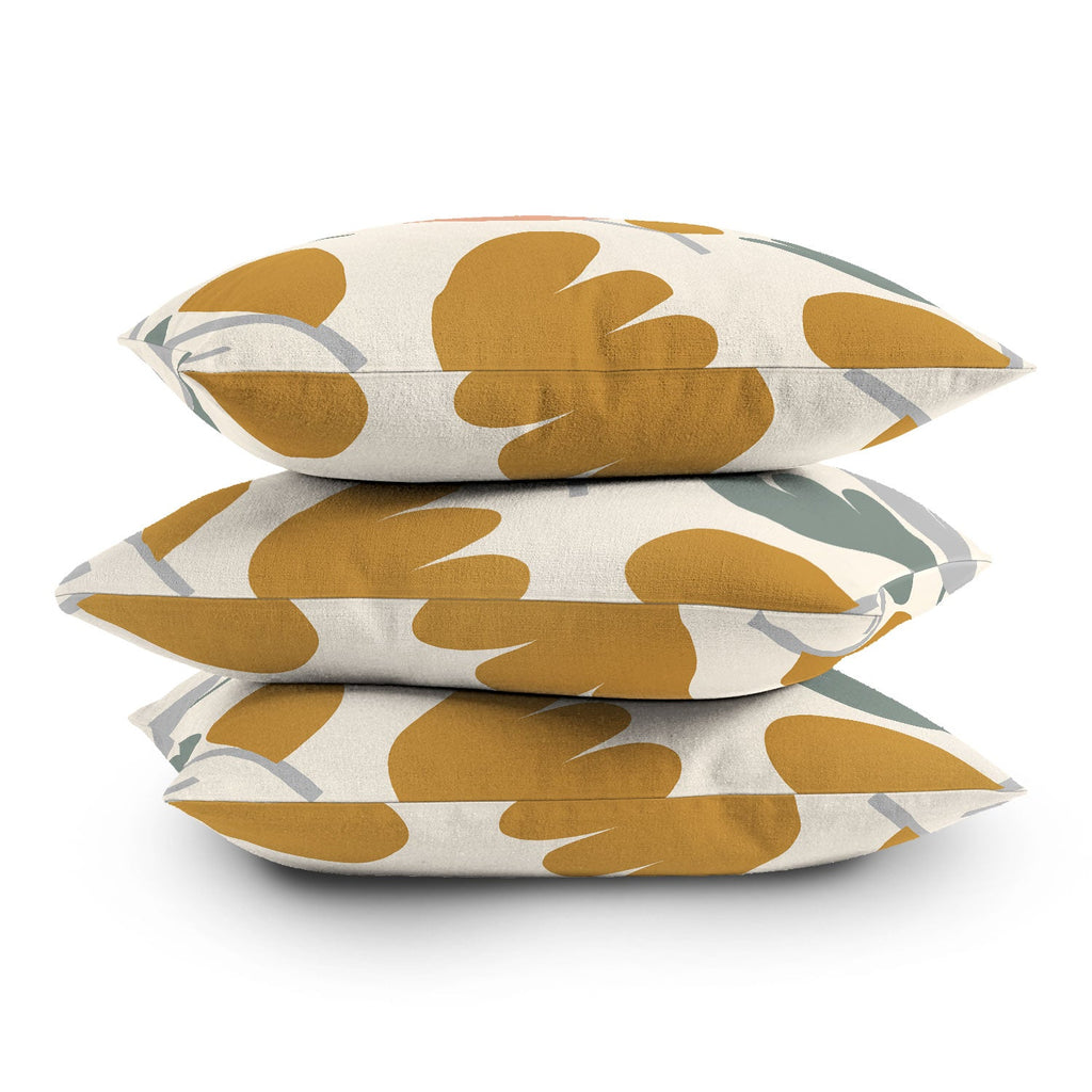 Menina Lisboa Pastel Spring Tulips Outdoor Throw Pillow