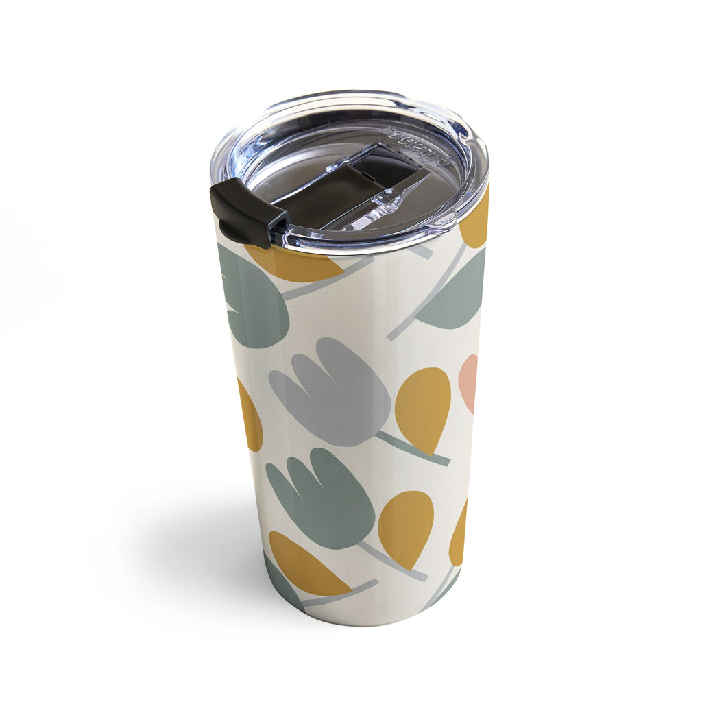 Menina Lisboa Pastel Spring Tulips Travel Mug