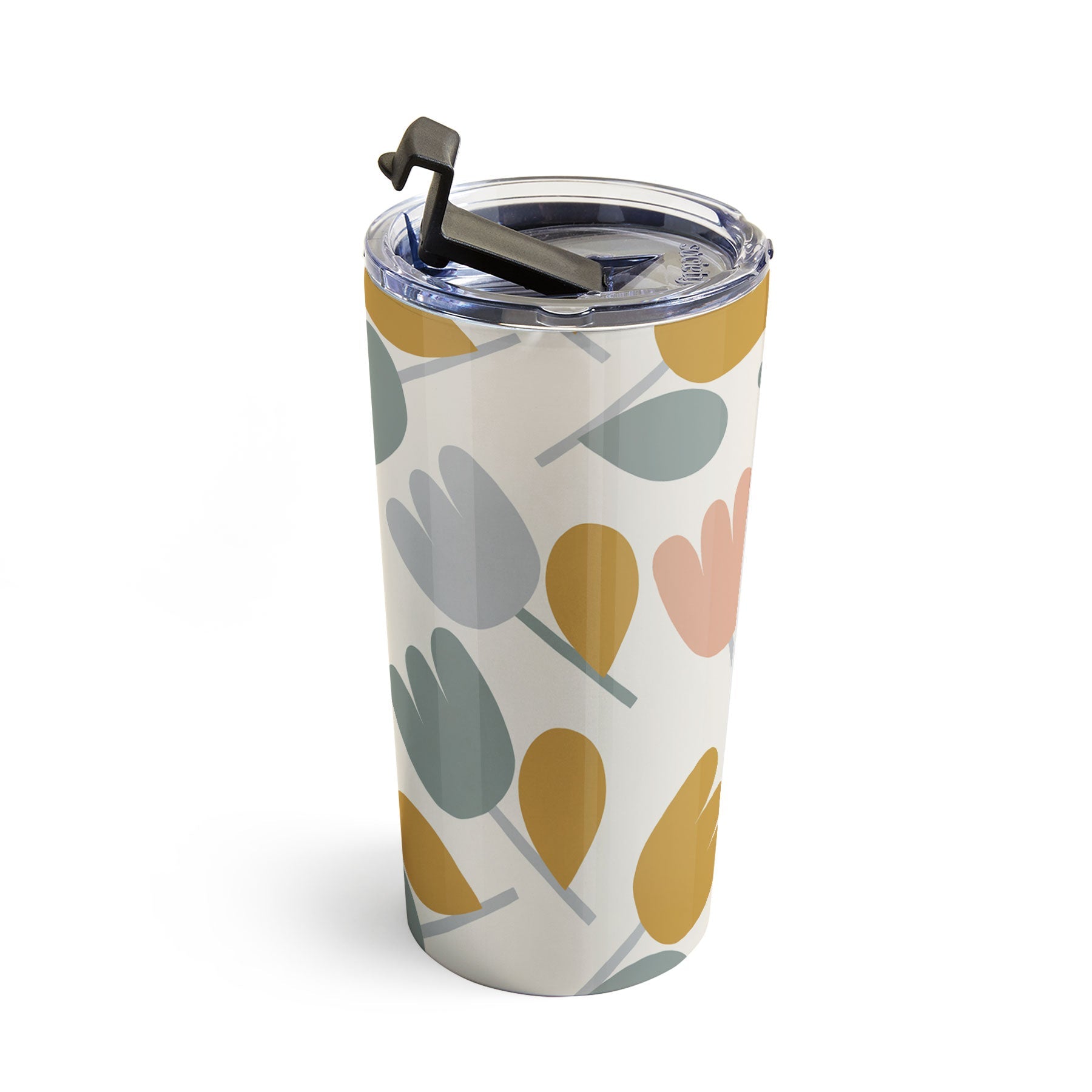 Menina Lisboa Pastel Spring Tulips Travel Mug