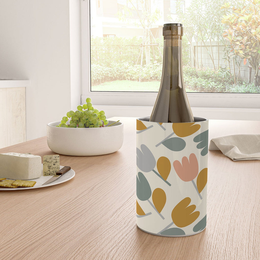 Menina Lisboa Pastel Spring Tulips Wine Chiller