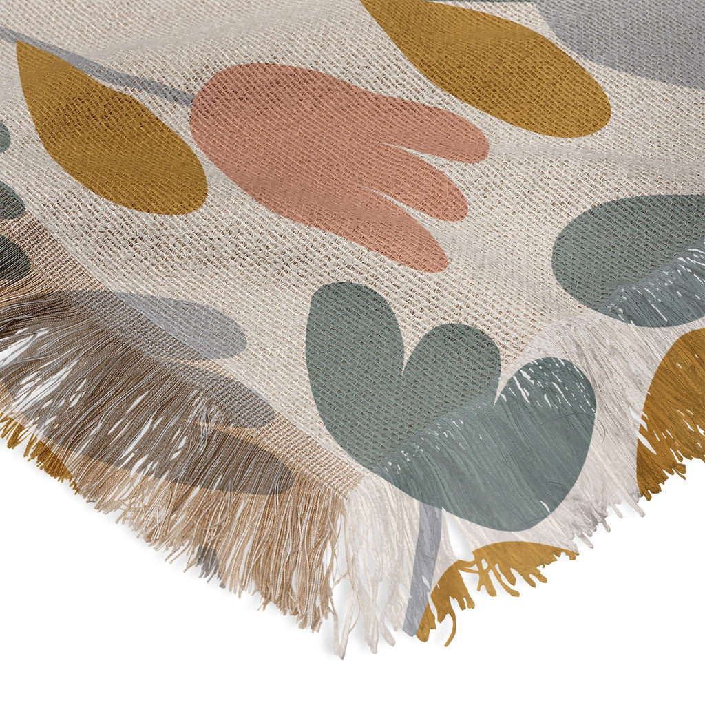 Menina Lisboa Pastel Spring Tulips Throw Blanket