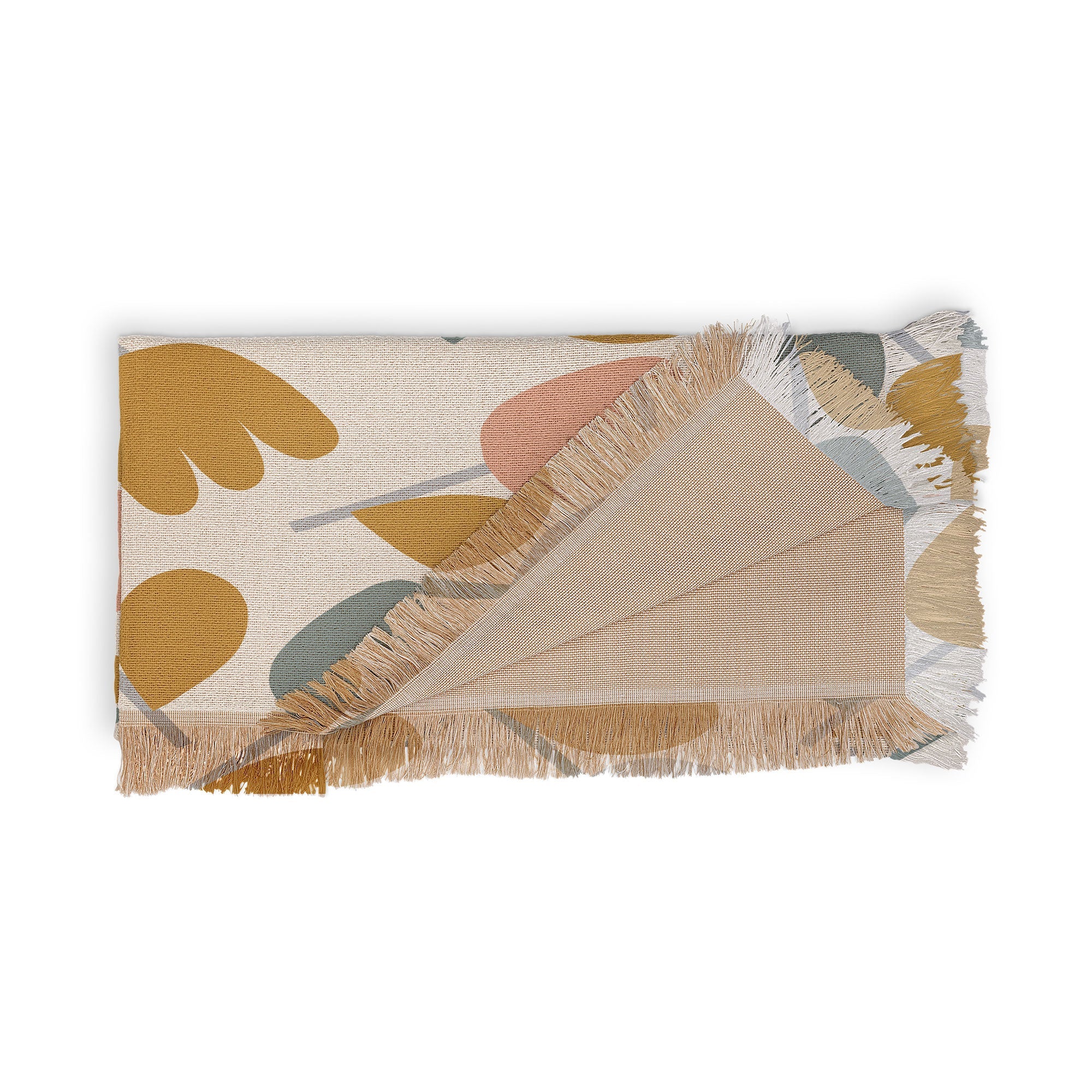 Menina Lisboa Pastel Spring Tulips Throw Blanket