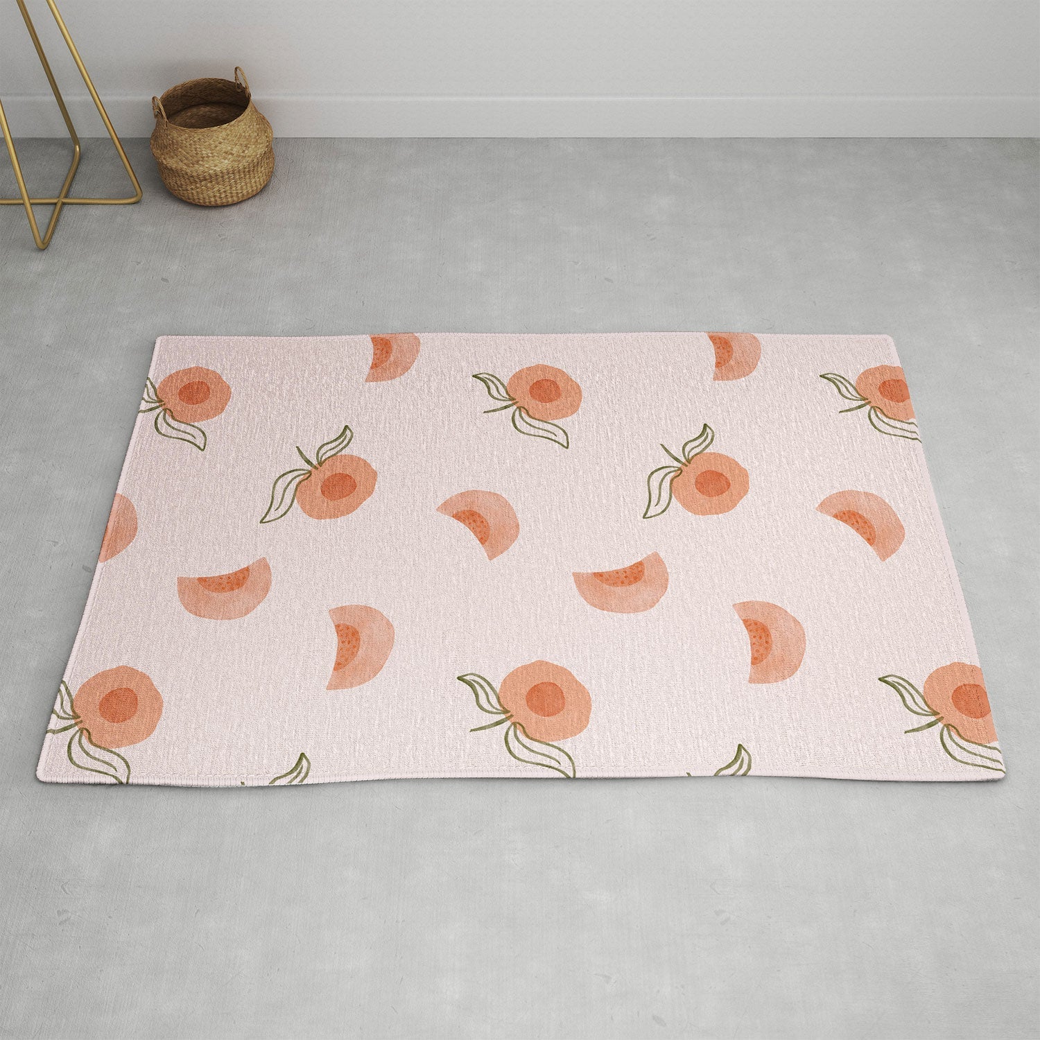 Menina Lisboa Ripe Peaches Area Rug