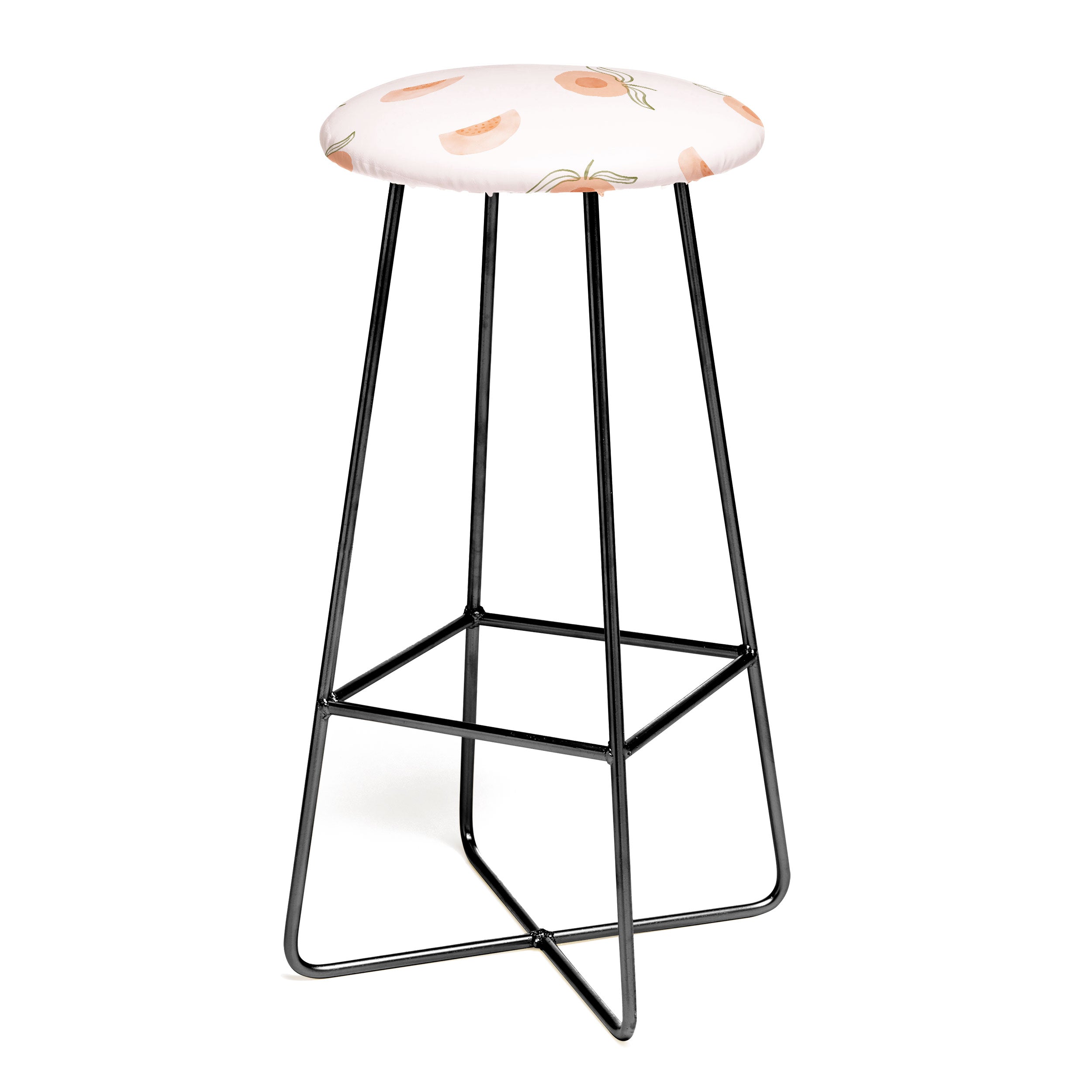 Menina Lisboa Ripe Peaches Bar Stool