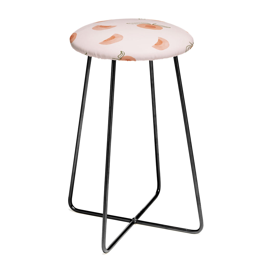 Menina Lisboa Ripe Peaches Counter Stool
