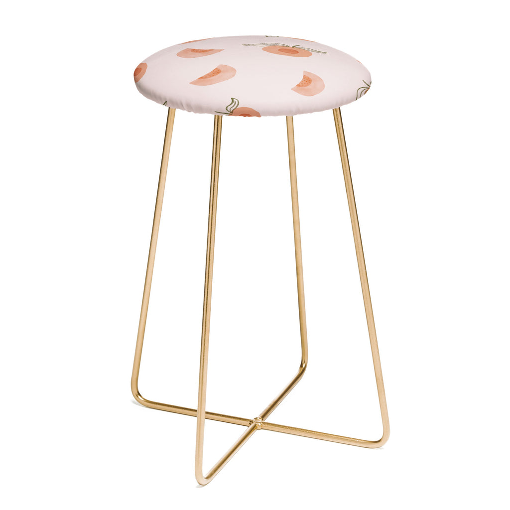 Menina Lisboa Ripe Peaches Counter Stool