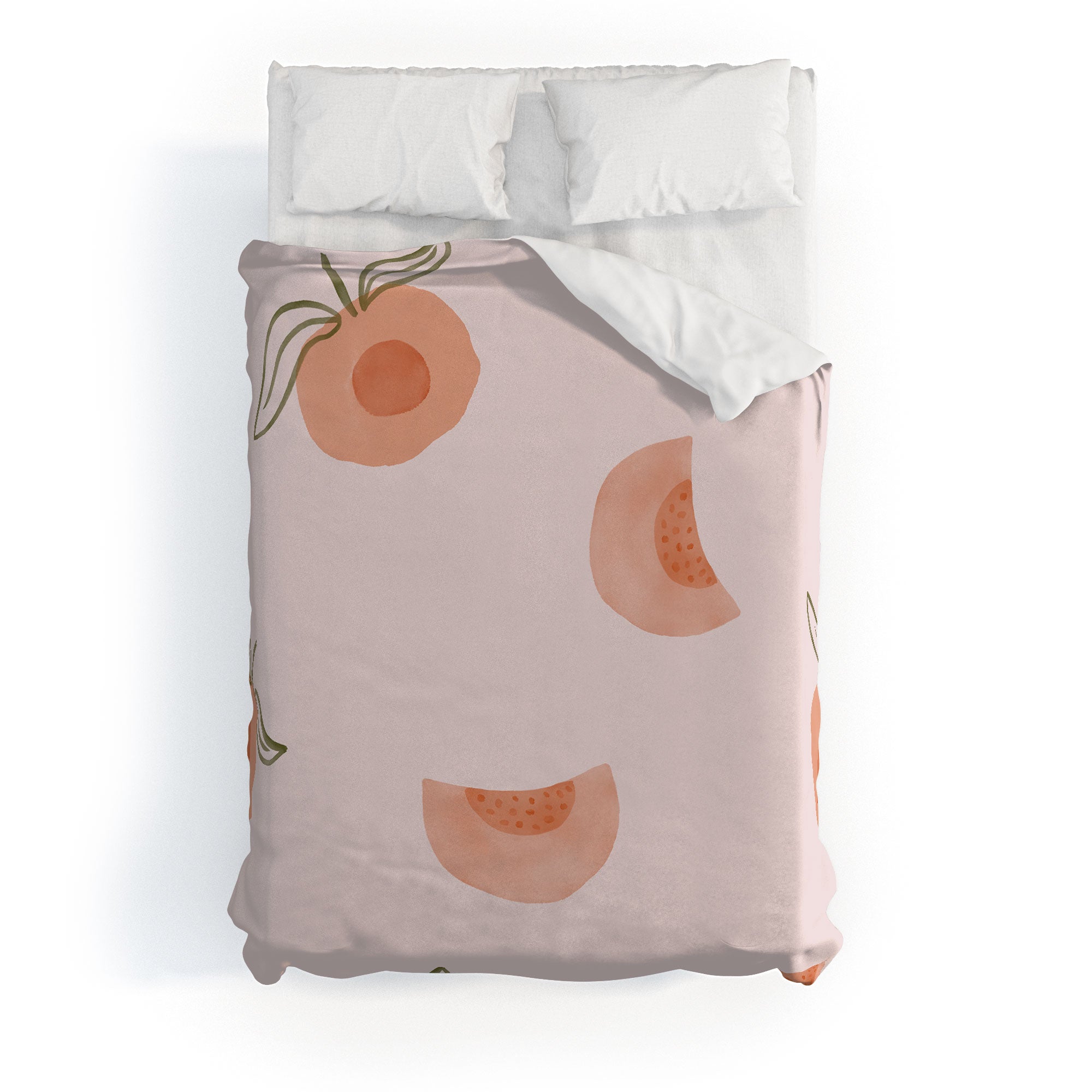 Menina Lisboa Ripe Peaches Duvet Cover