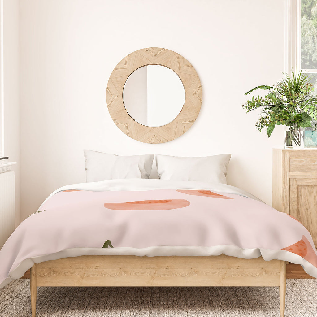 Menina Lisboa Ripe Peaches Duvet Cover
