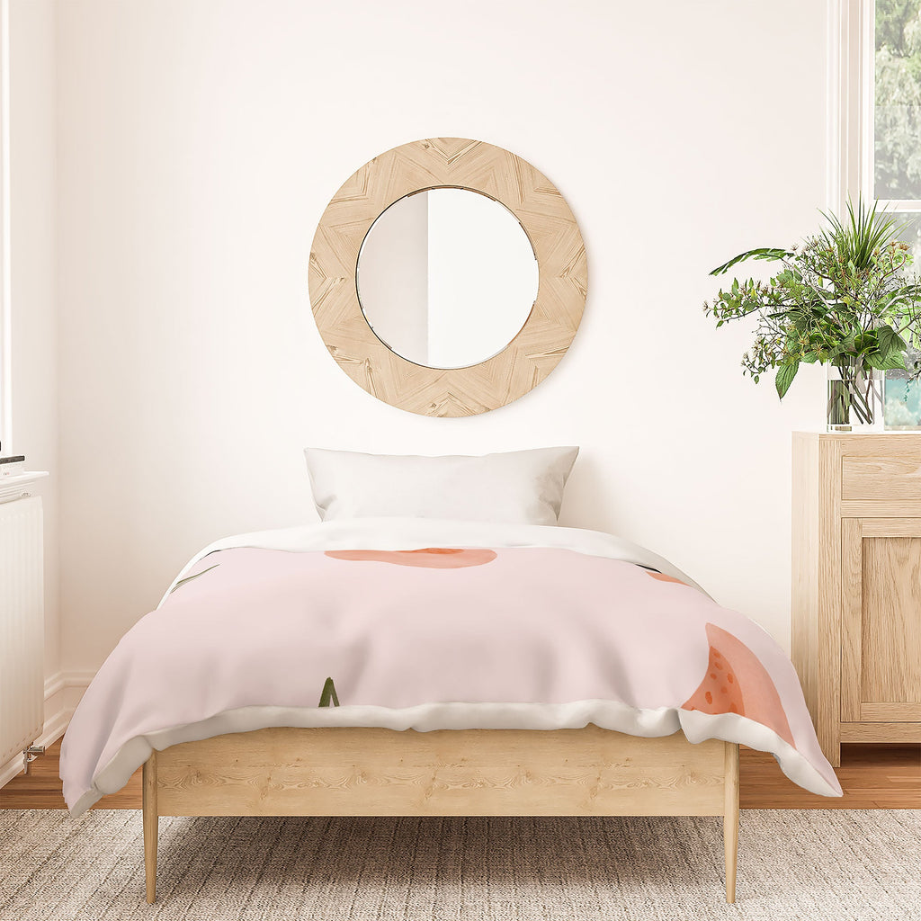 Menina Lisboa Ripe Peaches Duvet Cover