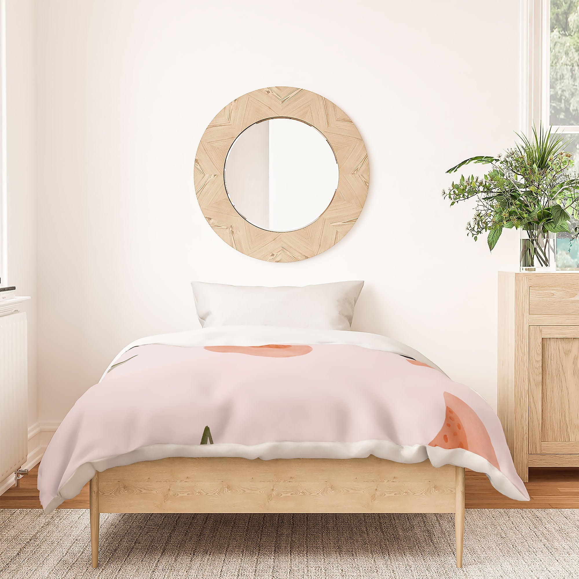 Menina Lisboa Ripe Peaches Duvet Cover