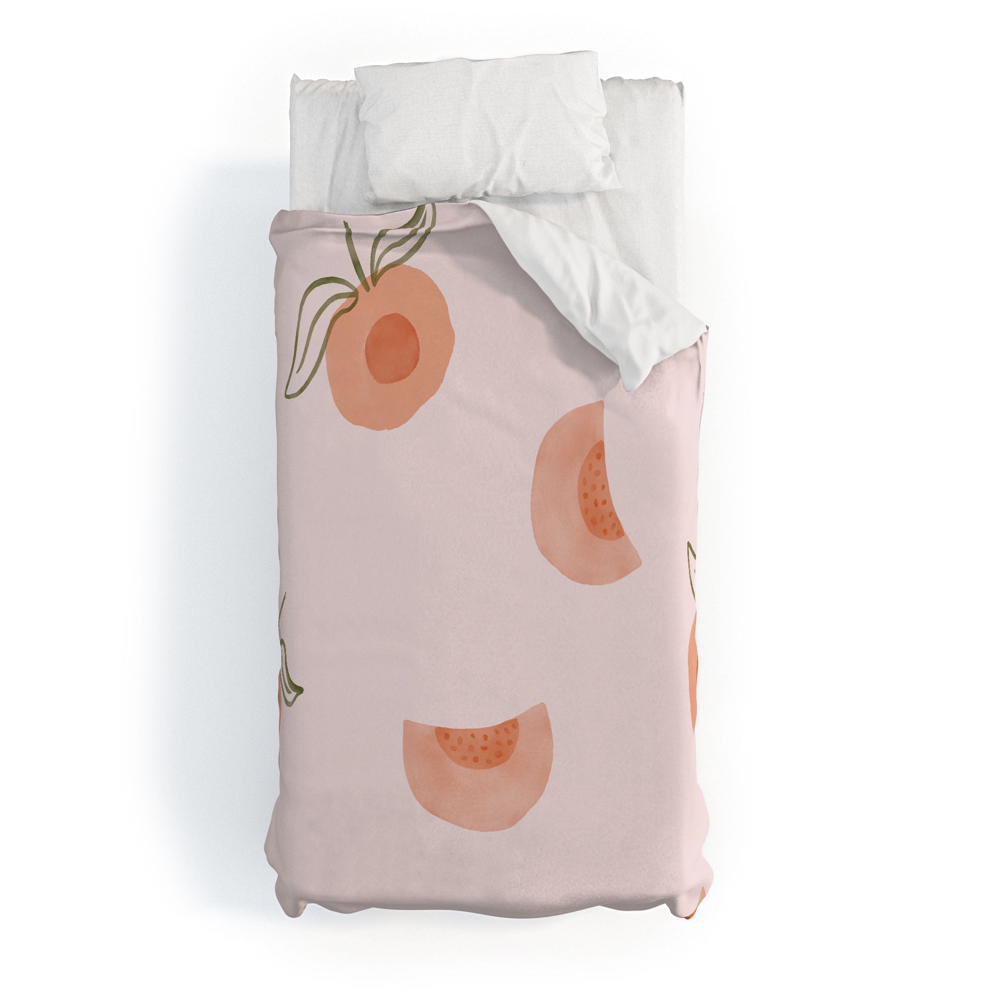 Menina Lisboa Ripe Peaches Duvet Cover