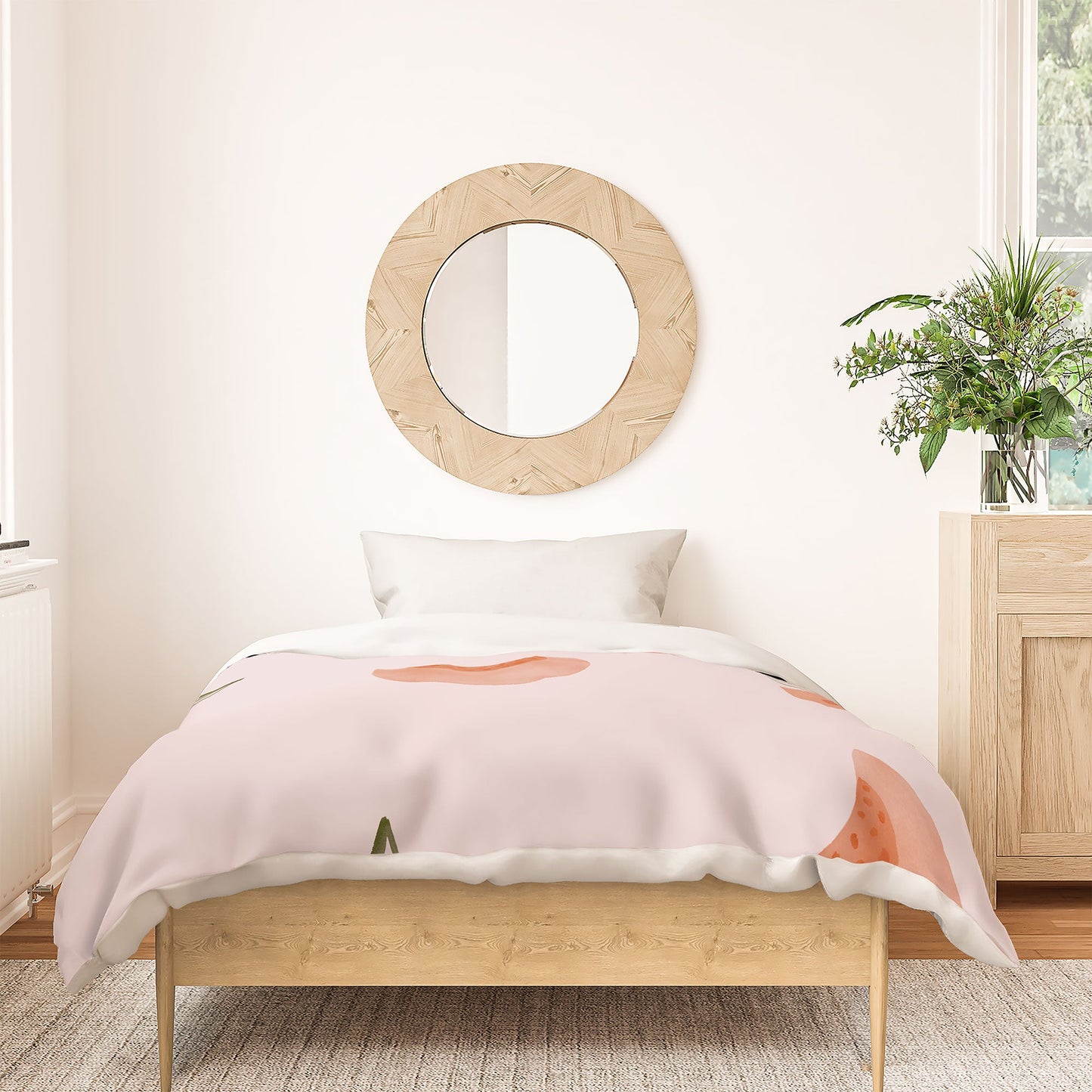 Menina Lisboa Ripe Peaches Duvet Cover