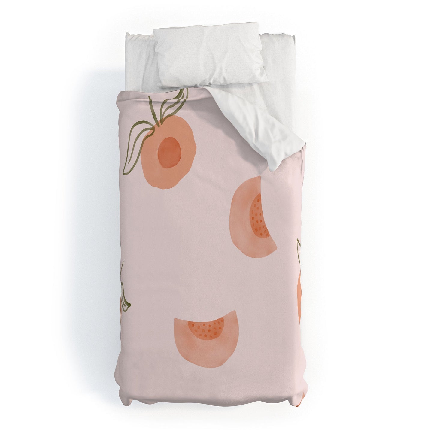 Menina Lisboa Ripe Peaches Duvet Cover