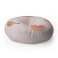 Menina Lisboa Ripe Peaches Floor Pillow Round