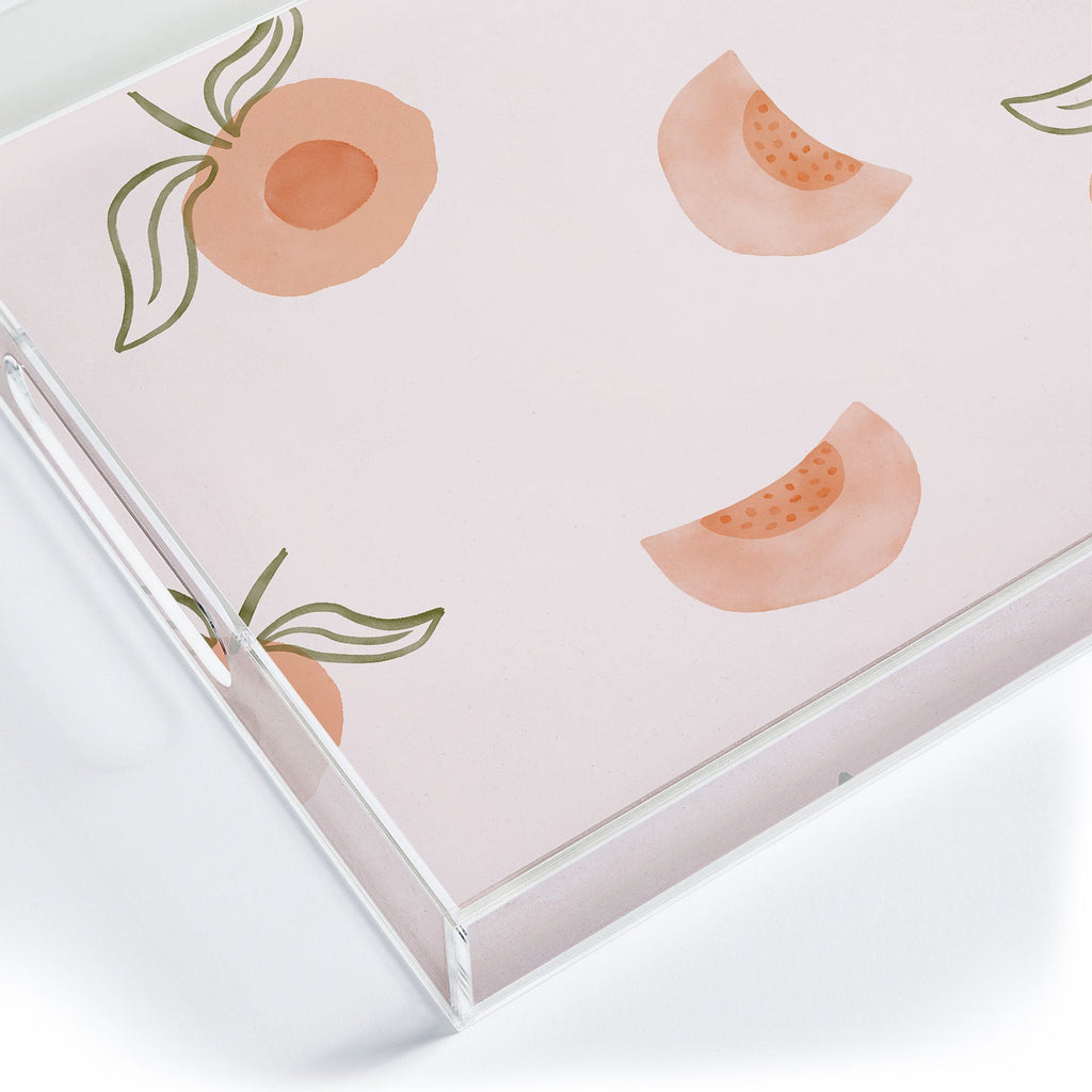 Menina Lisboa Ripe Peaches Acrylic Tray
