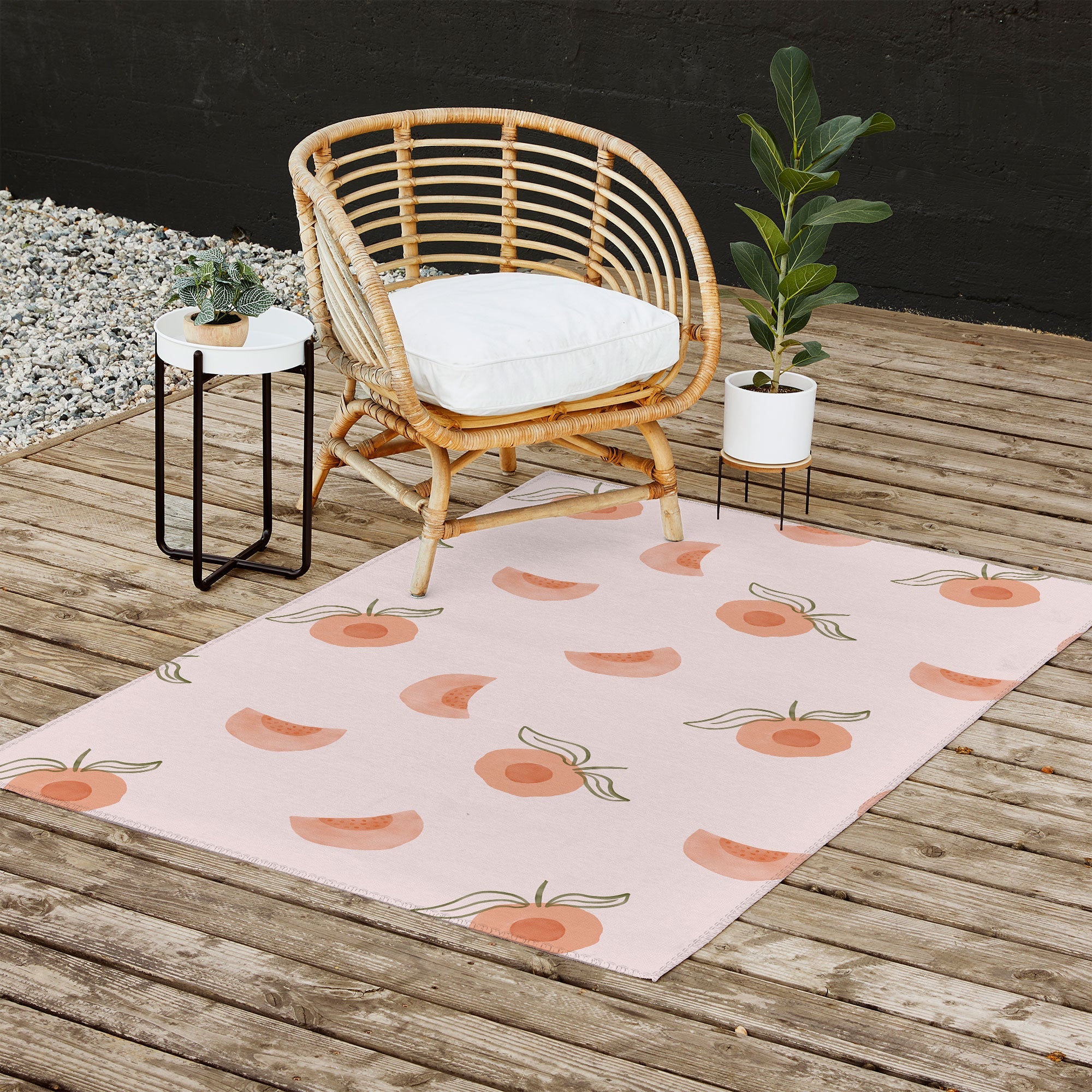 Menina Lisboa Ripe Peaches Outdoor Rug