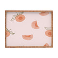 Menina Lisboa Ripe Peaches Rectangular Tray